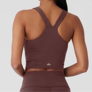 ALO Yoga Brown Tank Top